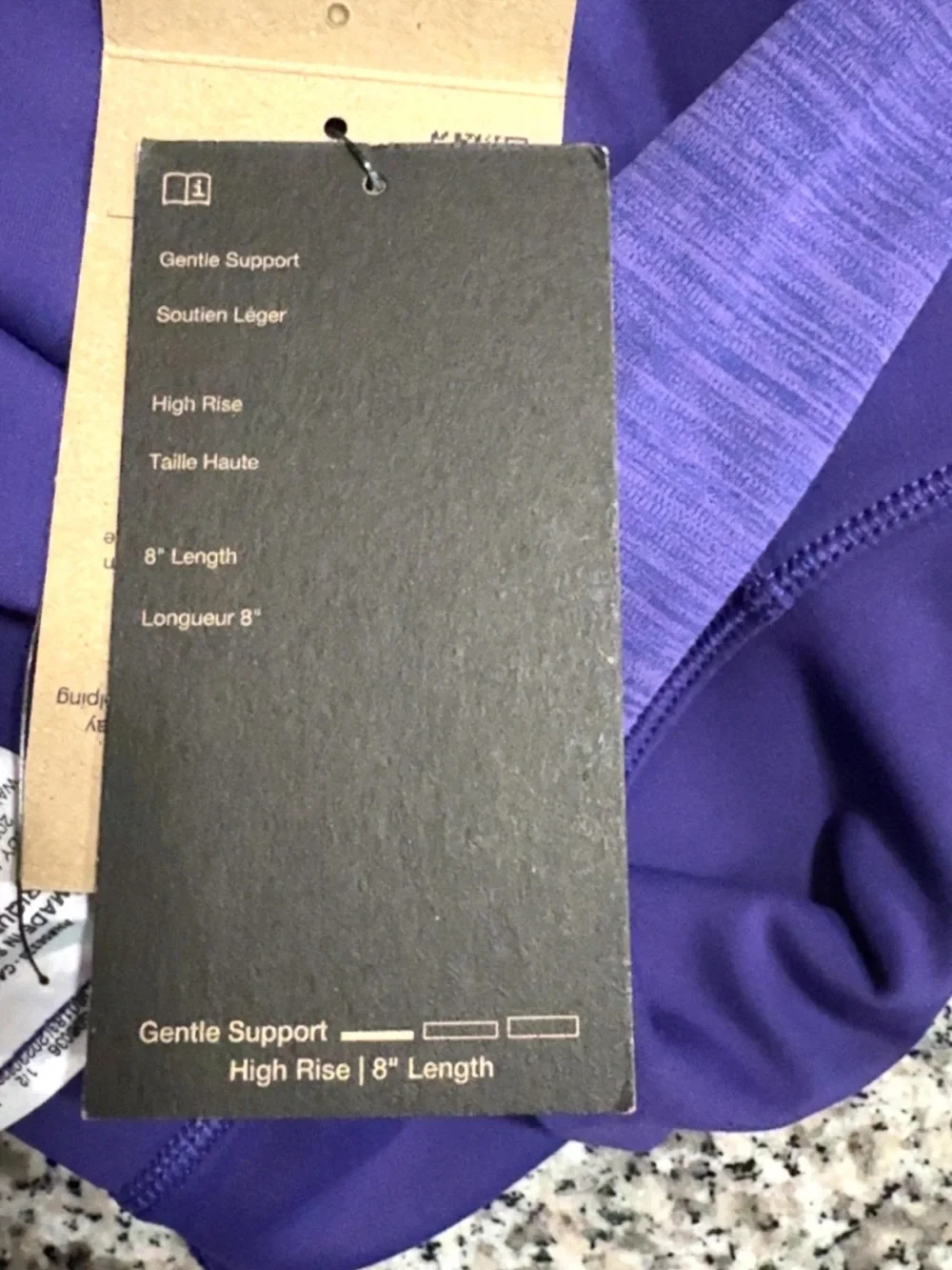 Nike One High Rise 8” Women’s XS Bike Shorts NWT